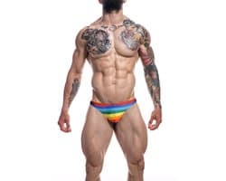 Cut4Men - Klassieke Herenstring - Rainbow L