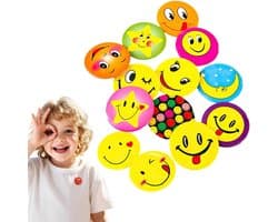 Pin Emoticon Buttons reversspelden voor kleding 45 mm willekeurig 39