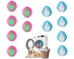 Wasmachine- en drogerballen tegen dierenharen (40 mm)