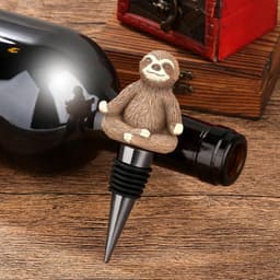 Wijnsluiting luiaard - schattig ontwerp - flapper - voegt sfeer toe - ShopVlot — thumbnail 2