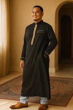 Islamitische Jellaba Abaya Kami — thumbnail 4