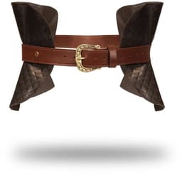 Liebe Seele - The Equestrian Leather Corset - Leren Corset M/L — thumbnail 1