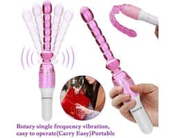 Vagina Clitoris Anale Seks Voor Vrouwen Mannen Koppel Vibrerende Plug Kralen Billenspeeltje Massager