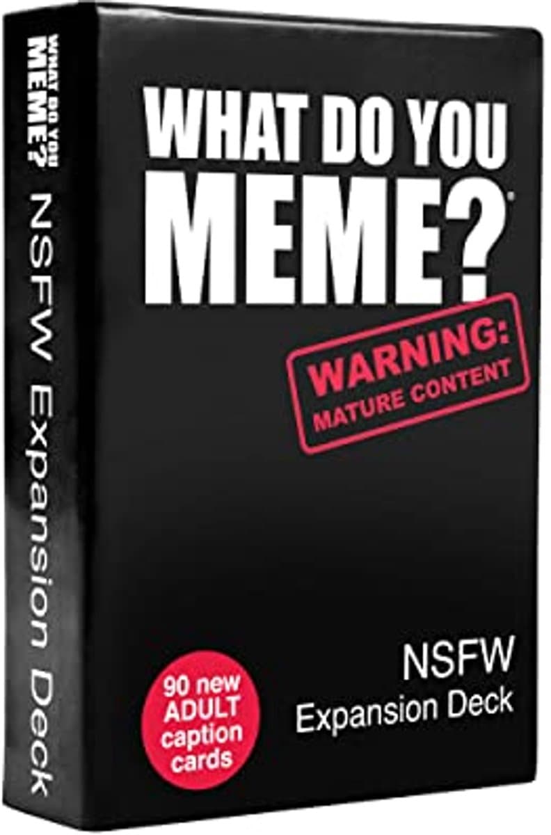 NSFW Uitbreidingsset voor Memes - 90 Schokkende Bijschriftenkaarten — afbeelding 1