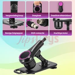 TipsToys® Sex Machine Pakket met 8 Opzetstukken - Sexmachine Neukmachine met Afstandsbediening, Dildo, Vibrators en Verlengstukken - Sybian Seksmachine met 21 Fuck Standen - tot 400 Bewegingen/Minuut - Seksspeeltjes Mannen & Vrouwen - Anaal Seks Toys — thumbnail 3