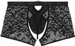 WOH heren microfiber trunk string pure seduction zwart — thumbnail 5