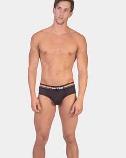 Barcode Berlin Multipack Backless Brief Pride Black + Pride Harness - MAAT L - Erotisch Heren Ondergoed - Slip voor Man - Sexy mannen Slip — thumbnail 3