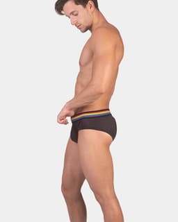 Barcode Berlin Multipack Backless Brief Pride Black + Pride Harness - MAAT M - Erotisch Heren Ondergoed - Slip voor Man - Sexy mannen Slip — thumbnail 3