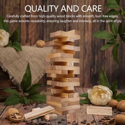 OLOEY Stacking Blocks-een leuk bordspel speciaal ontworpen voor stellen-dat evenwicht-en behendigheid op de proef stelt en zorgt voor extra plezier en romantiek in de slaapkamer — thumbnail 5