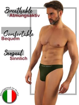 Heren Strings G-Strings 3 Pack Naadloos voor Comfort en Bewegingsvrijheid — thumbnail 2