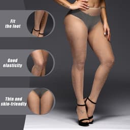 Glitterpanty voor Dames - Netpanty met Strass voor Feestjes — thumbnail 3