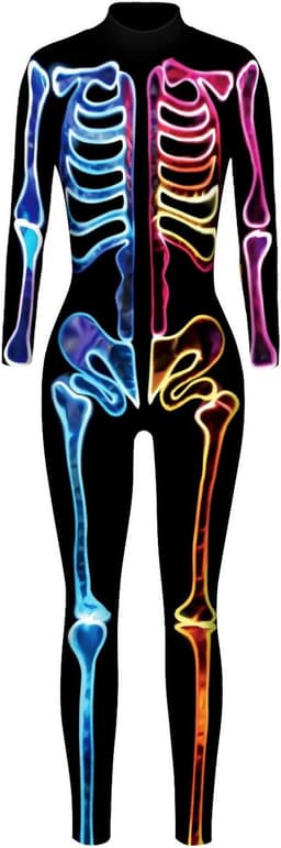 Robot Punk Bodysuit voor Dames en Heren - 3D Print Cosplay en Carnaval Kostuum — thumbnail 4