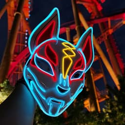 Zolta Serie - LED Kat Masker - Cosplay - Halloween - Verstelbare Hoofdband — thumbnail 6