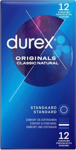 Durex - Originals Classic Natural Condooms 12 st. — thumbnail 18