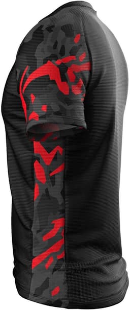 Extreme Hobby Black Panther - Technisch T-shirt - Czarno-Czerwona - MMA - Kickboxing — thumbnail 4