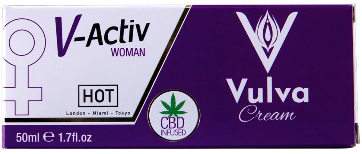 V-activ Vulva Cream CBD 50 ML — afbeelding 1