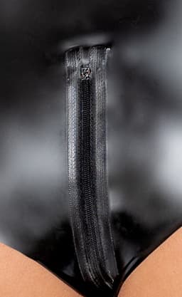 Latex Broekje Hotpants met Rits — thumbnail 2