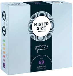 MISTER SIZE 69 Ultra Dunne XXXL condooms (36 pack) — thumbnail 8