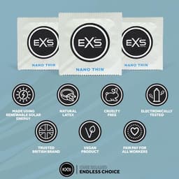 EXS Nano Thin ultra dunne condooms 100 stuks — thumbnail 8