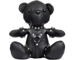 Rimba - Zwart Lederen BDSM Teddybeer