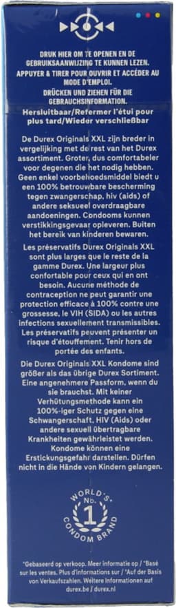 Durex - Originals XXL Condooms 12 st. — thumbnail 8