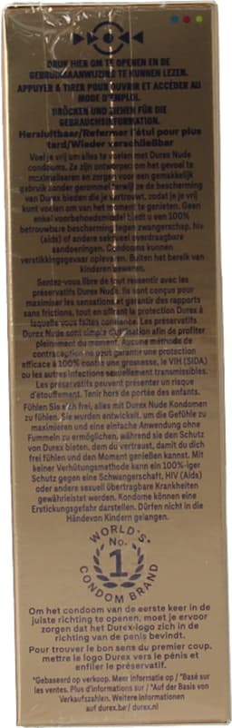 Durex - Condooms Nude Huid-Op-Huid Gevoel 10st - Ultra Dun — thumbnail 10