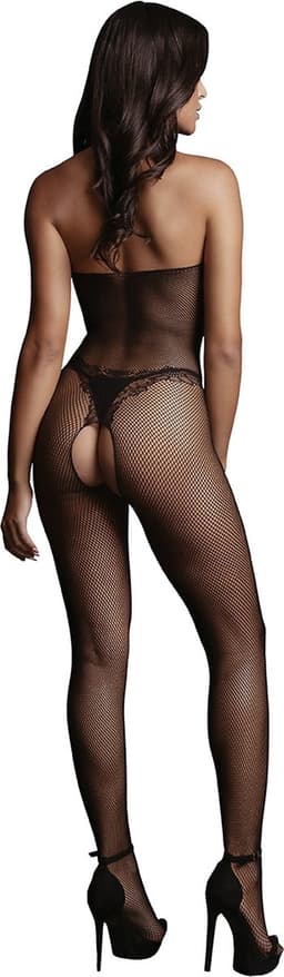 Visnet en Kant Bodystocking - Één Maat — thumbnail 6