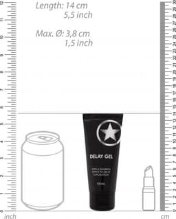 Ouch! Delay Gel tegen Vroegtijdige Zaadlozing- 100ml — thumbnail 3