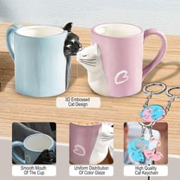 Gepersonaliseerde kattencadeaus voor koppels, verjaardag, Valentijnsdag, bruiloft en Kerstmis — thumbnail 2