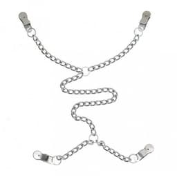 Rimba Bondage Play - Tepel En schaamlip klemmen Met Ketting — thumbnail 8
