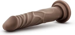 Dr. Skin - Realistische Dildo Met Zuignap 19 cm - Chocolate — thumbnail 4