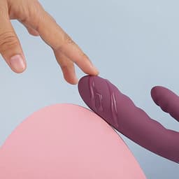 Svakom - Stotende Rabbit Vibrator Avery - Meerdere Vibratiestanden en -intensiteiten - Krachtige en Stille Vibrator voor Vrouwen - Paars — thumbnail 4