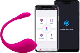 Lovense - Lush 2.0 - Draagbare Vibrator - Vibrerend Ei - Appgestuurd Luxe Vibratie Eitje - Sex Toys voor Vrouwen - Vibrators voor Vrouwen - Sex Toys voor Koppels - Roze — thumbnail 1
