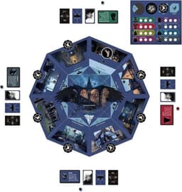 Mysterie Bordspel - Raadspel - Familie Spelletjes - Verschillende Uitkomsten - 27x27x7 cm - Wit — thumbnail 2