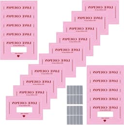Romantische bonnen set - Liefdeskaarten koppels - Relatie versterken - 20 kraskaarten - 15 x 12 cm - Roze — thumbnail 1