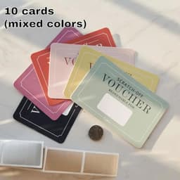 Kraskaarten set - Romantische vouchers - Momenten delen - 24 gepersonaliseerde kaarten - 108 x 7 cm - Niet gespecificeerd — thumbnail 4