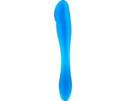 Seven Creations-Penis - Dubbele Dildo - Probe Ex Clear Blue-Dildo — thumbnail 1