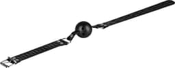 Ball Gag 4,4 cm EIS | Ademend met Lucht Gaten | BDSM Bondage Spelletjes voor Mannen Vrouwen Koppels | In maat verstelbaar | Fetish Seksspeeltje Seksspeeltjes — thumbnail 5