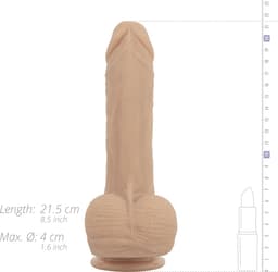 Real Fantasy - Mason Stotende, Verwarmbare en Vibrerende Dildo — thumbnail 4
