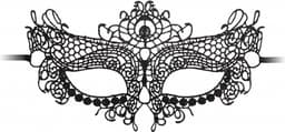 Queen Black Lace Mask - Black — thumbnail 2