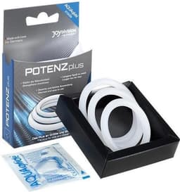 JOYDIVISION POTENZplus Transparant Maat S Penisring van medische siliconen, potentiering, seksspeeltjes — thumbnail 2