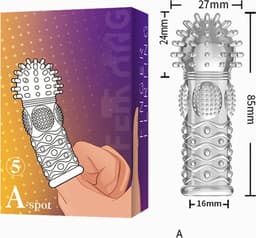A-Spot Vinger sleeve Siliconen NR5 — thumbnail 6