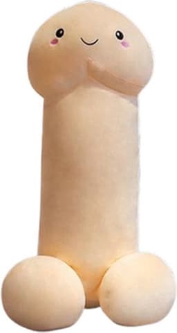 Knaak Penis knuffel - Piemel kussen - Penis kussen - 30cm — thumbnail 1