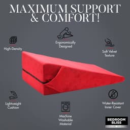 Liefdeskussen - XL - Rood — thumbnail 3