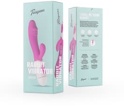 Teazers - Tarzanbocht Vibrator - Rabbit Vibrator - Vibrators voor Vrouwen - Sex Toys voor Vrouwen - Vibrators - G-Spot Vibrator - Clitoris Stimulator - Paars — thumbnail 11