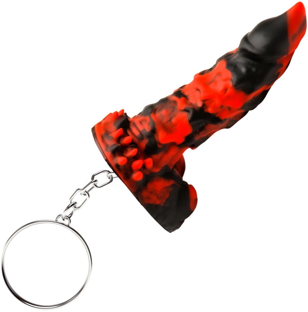 XR Brands Vuur Demon - Sleutelhanger erotische geschenkset - Rood — afbeelding 1