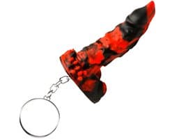 XR Brands Vuur Demon - Sleutelhanger erotische geschenkset - Rood