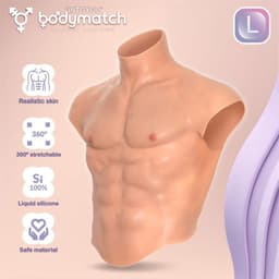 BODYMATCH Boomax Hyper Realistic Muscle Suit Liquid Silicone Size S — thumbnail 5