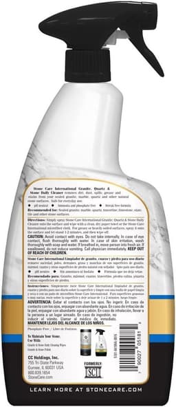 Stone Care International Granite, Quartz & Stone Daily Cleaner, 32 fl oz - ShopVlot — thumbnail 2