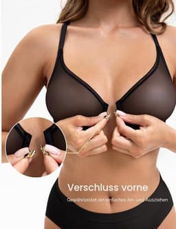 BH met voor sluiting, transparant met beugel — thumbnail 3